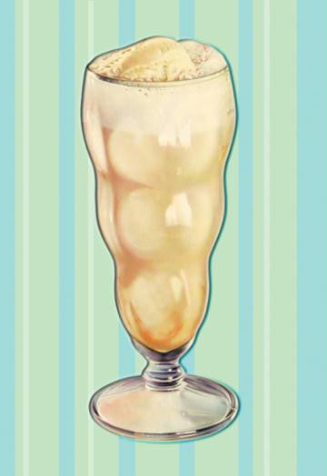 Vanilla Shake 20x30 poster