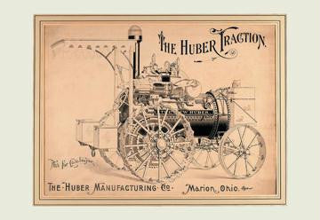 The Huber Traction 20x30 poster