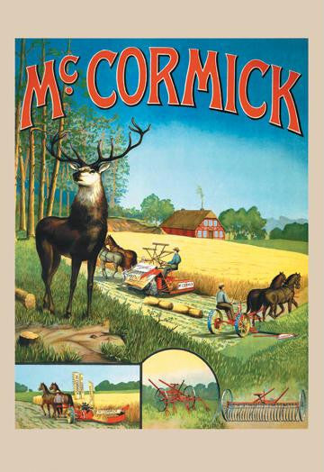 McCormick - European Farming Scene 20x30 poster