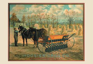 Hoosier Drill Company of Richmond, Indiana 20x30 poster