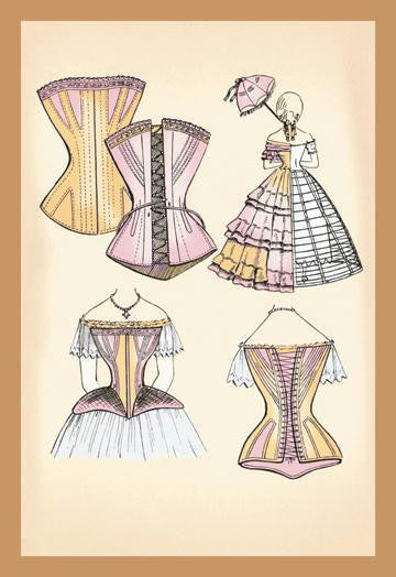 The Corset, Again an Undergarment 20x30 poster