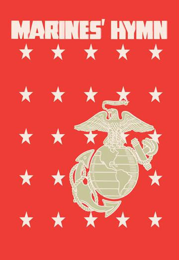 The Marines Hymn #2 20x30 poster