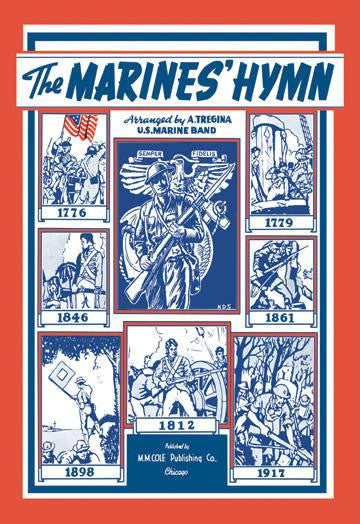 The Marines Hymn #1 20x30 poster