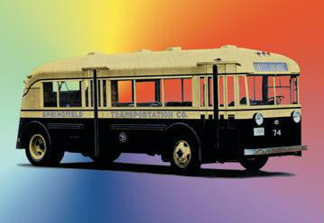 Springfield Transportation Company Bus 20x30 poster