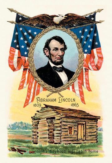 Lincolns Boyhood Log-Cabin Home 20x30 poster