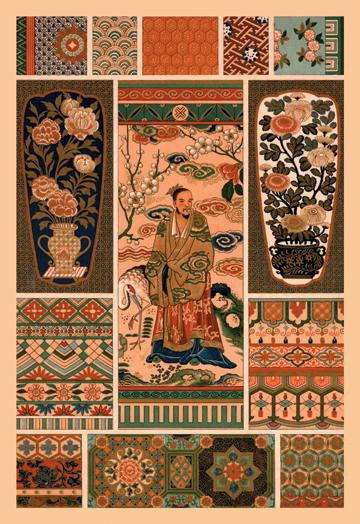 Chinese Designs 20x30 poster