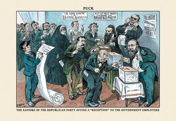 Puck Magazine: The Saviors of the Republican Party 20x30 poster