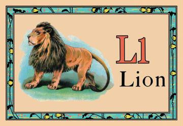 Lion 20x30 poster