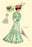 Le Bon Ton: Green for Springtime 20x30 poster