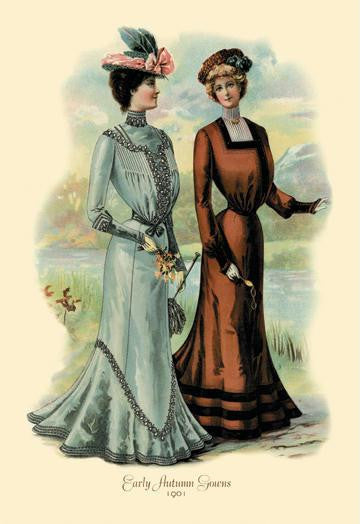 Early Autumn Gowns 20x30 poster