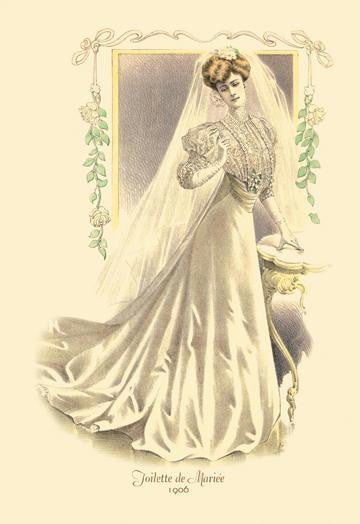 Toilette de Mariee: Bridalwear 20x30 poster