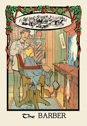 The Barber 20x30 poster