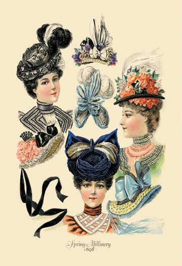 Spring Millinery #1 20x30 poster