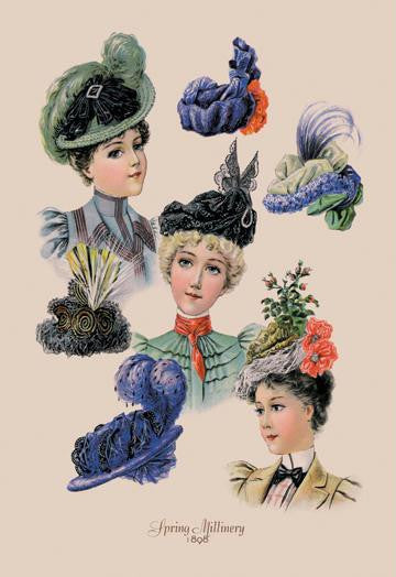 Spring Millinery #2 20x30 poster