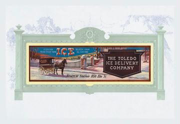 The Toledo Ice Delivery Service 20x30 poster