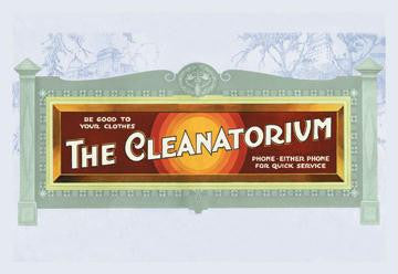 The Cleanatorium 20x30 poster