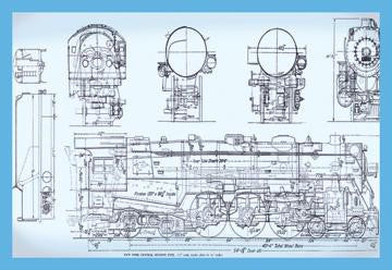 New York Central, Hudson Type 20x30 poster