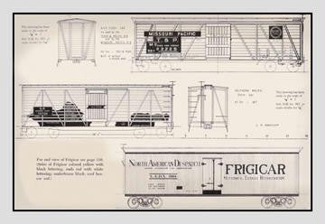 Missouri Pacific, Frigicar 20x30 poster