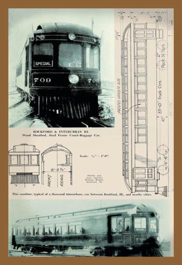 Rockford and Interurban RY 20x30 poster