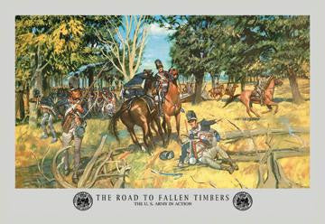 The Road to Fallen Timbers 20x30 poster