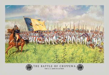 The Battle of Chippewa 20x30 poster