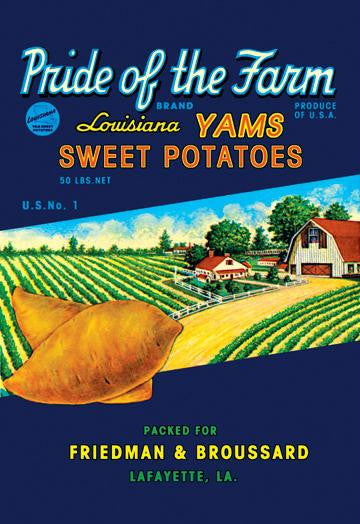 Pride of the Farm Brand 20x30 poster