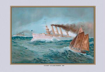 First-Class Cruisers 20x30 poster