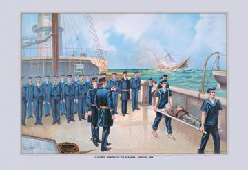 U.S. Navy: Alabama 20x30 poster