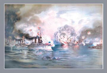 Naval Battle, Manila 20x30 poster