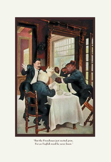 Teddy Roosevelt&#39;s Bears: The Frenchman 20x30 poster