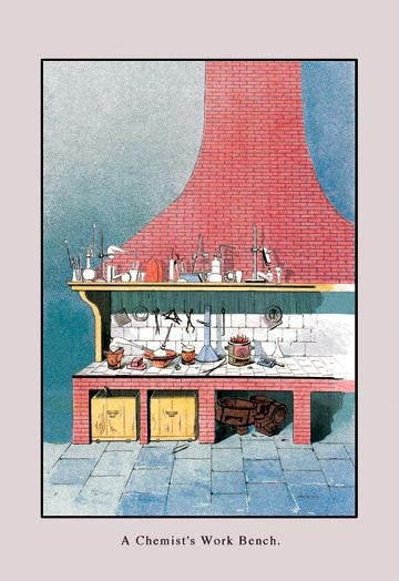 A Chemist&#39;s Workbench 20x30 poster