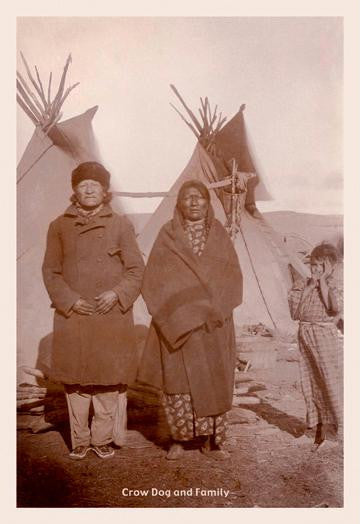 Crow Dog and Wife 20x30 poster