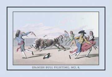 Spanish Bull Fighting, No. 8 20x30 poster