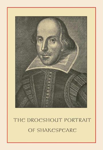 The Droeshent Portrait of Shakespeare 20x30 poster