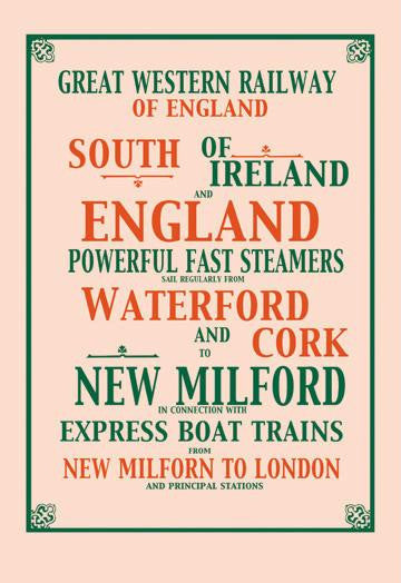 Great Western Railway 20x30 poster