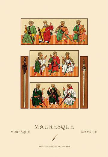 Mauresque Noblemen 20x30 poster