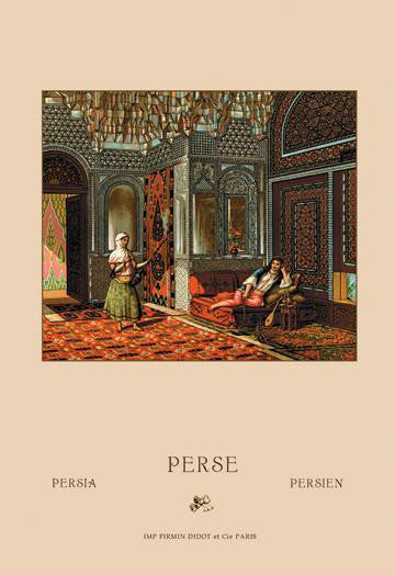 A Persian Interior 20x30 poster