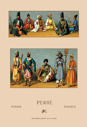 Traditional Dress of Persia #3 20x30 poster