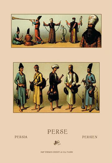 Traditional Dress of Persia #2 20x30 poster