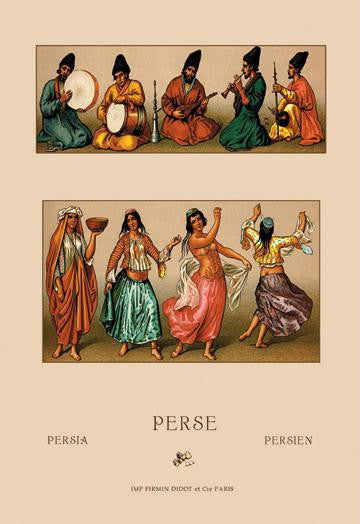 Festive Dress of Persia 20x30 poster