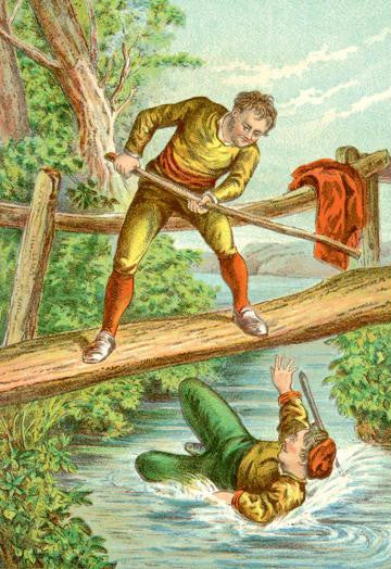 Little John and Robin Hood 20x30 poster