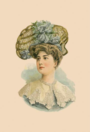 The Wicker Flowered Hat 20x30 poster