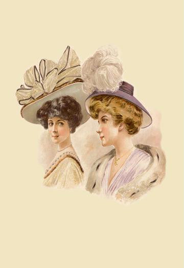 Fancy Hats 20x30 poster