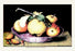 A Dish with Apples and Almonds 20x30 poster