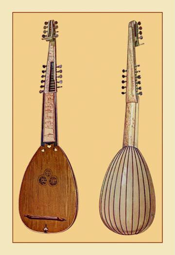 Theorbo 20x30 poster