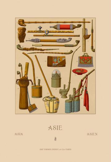 Asian Pipes 20x30 poster