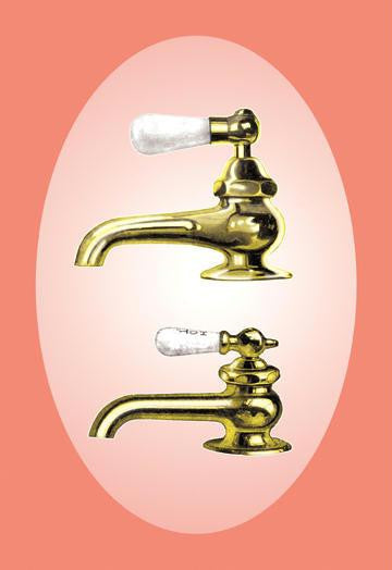 Two Faucets 20x30 poster