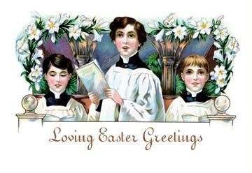 Loving Easter Greetings 20x30 poster