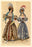 Ladies with Feathered Hats 20x30 poster