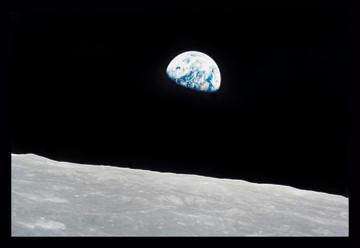 Earth Rise 20x30 poster